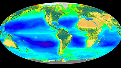 Earth’s biosphere (Courtesy of Wikimedia)