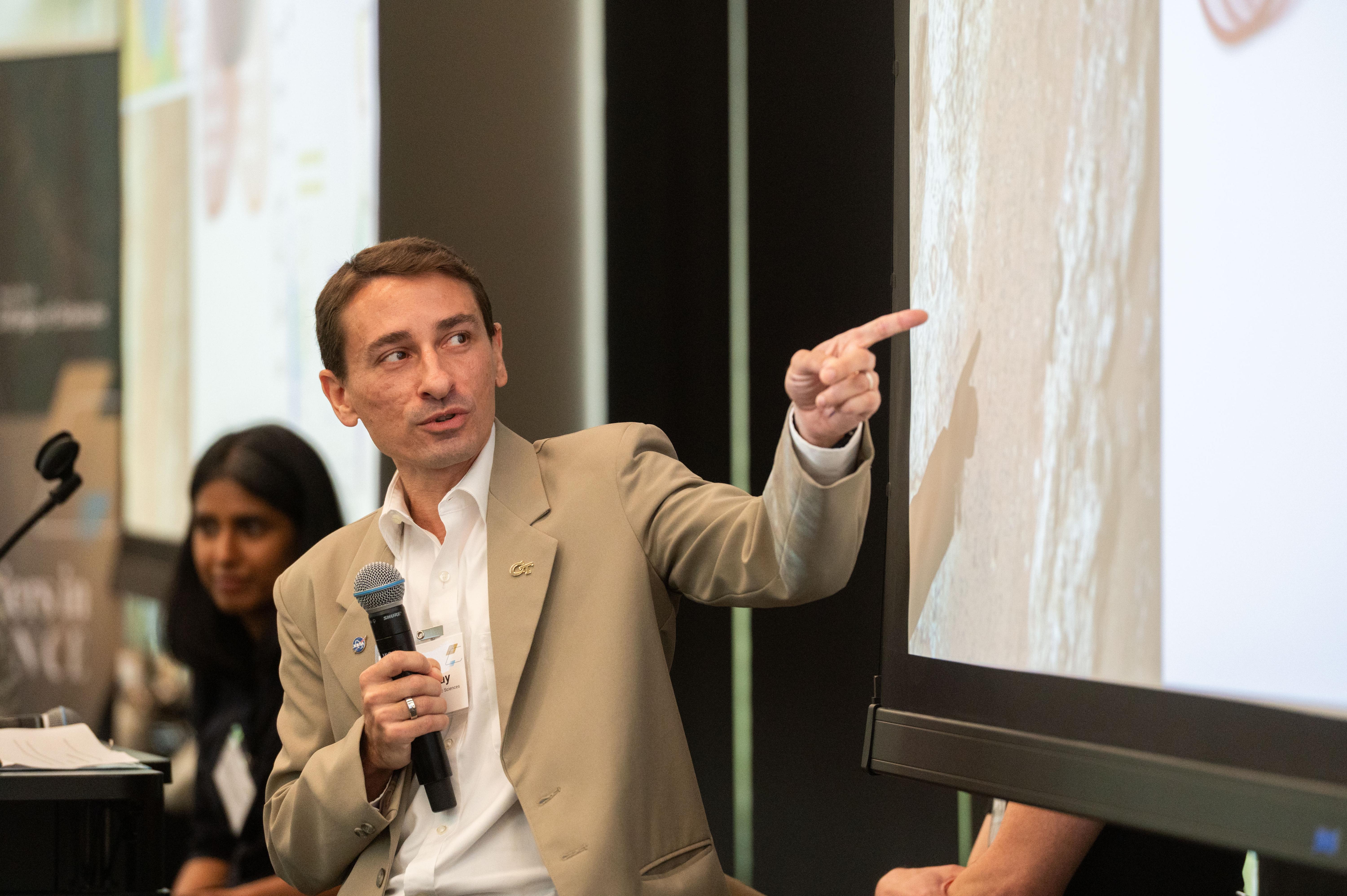 Professor James Wray, professor in the School of Earth and Atmospheric Sciences
