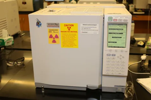 A radioisotope measurement instrument purchased with Tech Fee funds. (Photo Renay San Miguel) A radioisotope measurement instrument purchased with Tech Fee funds. (Photo Renay San Miguel)