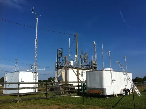 Atmospheric sampling site