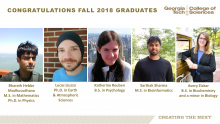 College of Sciences Fall 2018 Graduates College of Sciences Fall 2018 Graduates
