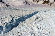 Helheim Glacier, Greenland (Photo NASA)