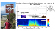 Zhigang Peng and Earthquake Music (Courtesy of Zhigang Peng) Zhigang Peng and Earthquake Music (Courtesy of Zhigang Peng)