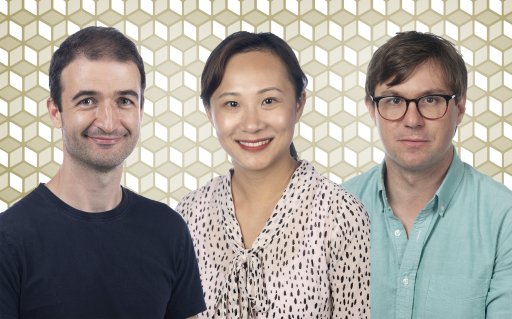 From left: Dobromir Rahnev, Yuanzhi Tang, Martin Mourigal.