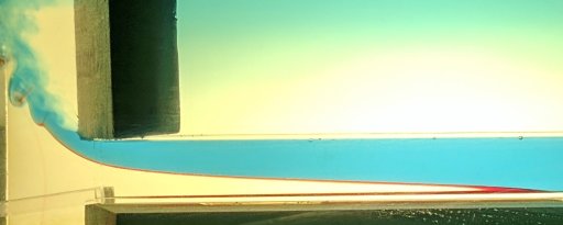 Dye-injected water illustrates warm saltwater seepage under glacial grounding lines. 